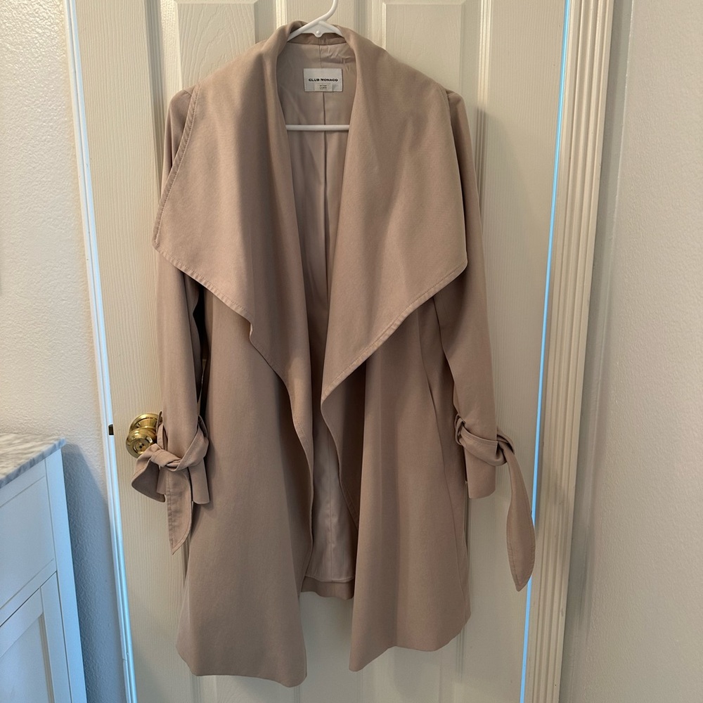 Club Monaco Trench Coat XS